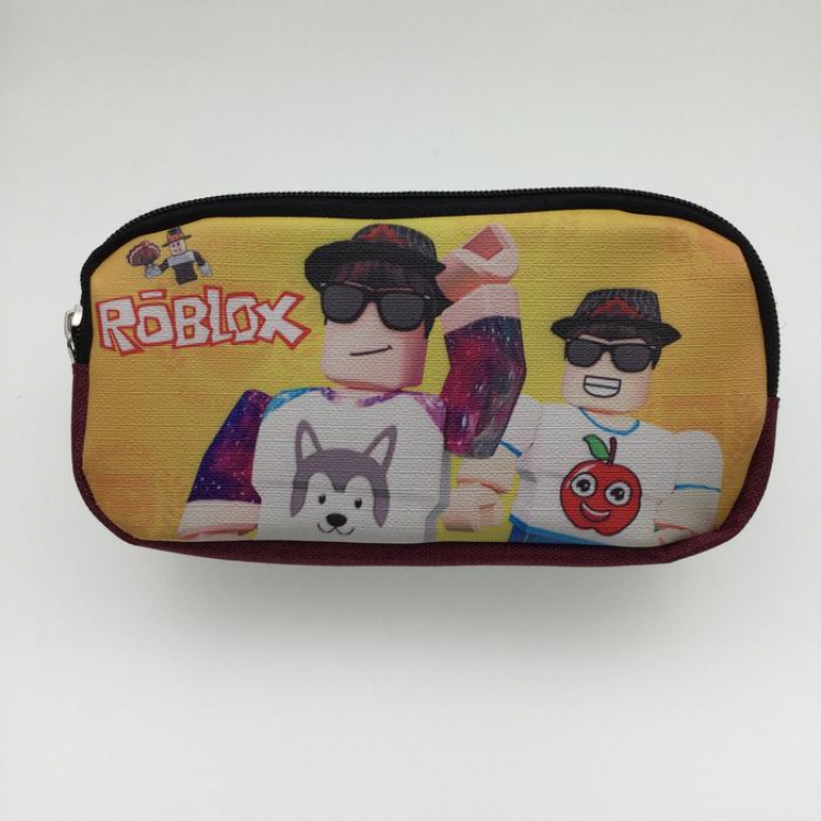 ROBLOX waterproof Hemp gauze Pencil Bag B Style 20X10X6.5CM