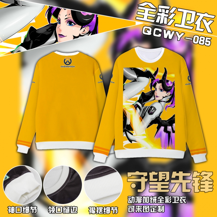 Overwatch Full Color Plush sweater QCWY085 S M L XL XXL XXL