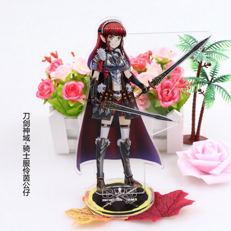 Sword Art Online Knight suit Karatachi Nijika Acrylic Human form Licensing 21CM