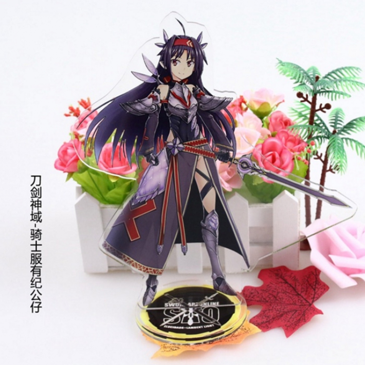 Sword Art Online Knight suit Konno Yuuki Acrylic Human form Licensing 21CM