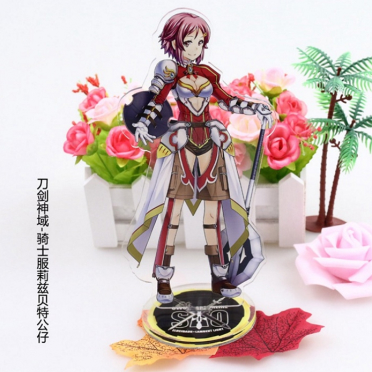 Sword Art Online Knight suit Shinozaki Rika Acrylic Human form Licensing 21CM