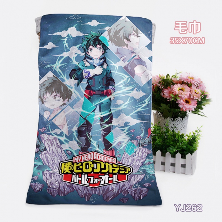 My Hero Academia Anime Towel Bath towel （35X70) YJ262