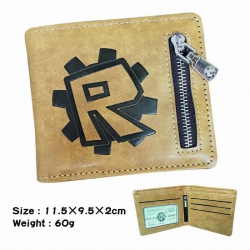 ROBLOX brown Style 1 fold zipp...