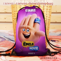 The Emoji Movie canvas backpac...