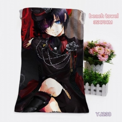 Kuroshitsuji Anime bath towel ...