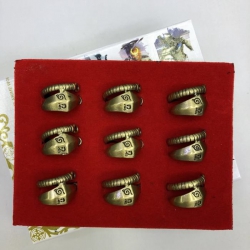 Ku Wu Bronze Ring 9-piece set