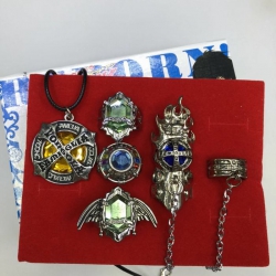 HITMAN REBORN gem Ring Necklac...