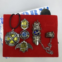 HITMAN REBORN gem Ring Necklac...