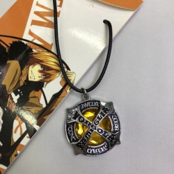 HITMAN REBORN Orange gem Neckl...