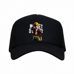 One Piece Luffy Black reseau B...