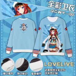 Anime Full Color Plush sweater...