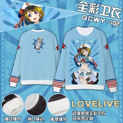 Anime Full Color Plush sweater...