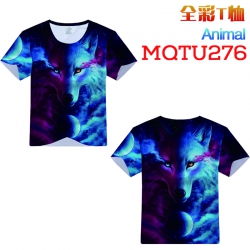 Animal Short sleeve Full Color...