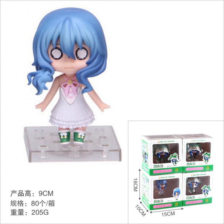 021 Date-A-Live Four Style Hermit Yoshino Clay man Boxed  Figure Decoration 9cm 205G 15X16.5X10CM a box of 80