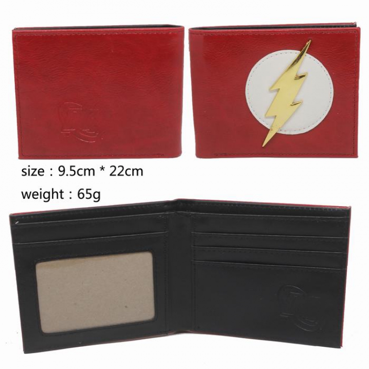 The Flash Leather wallet purse 9.5X22CM