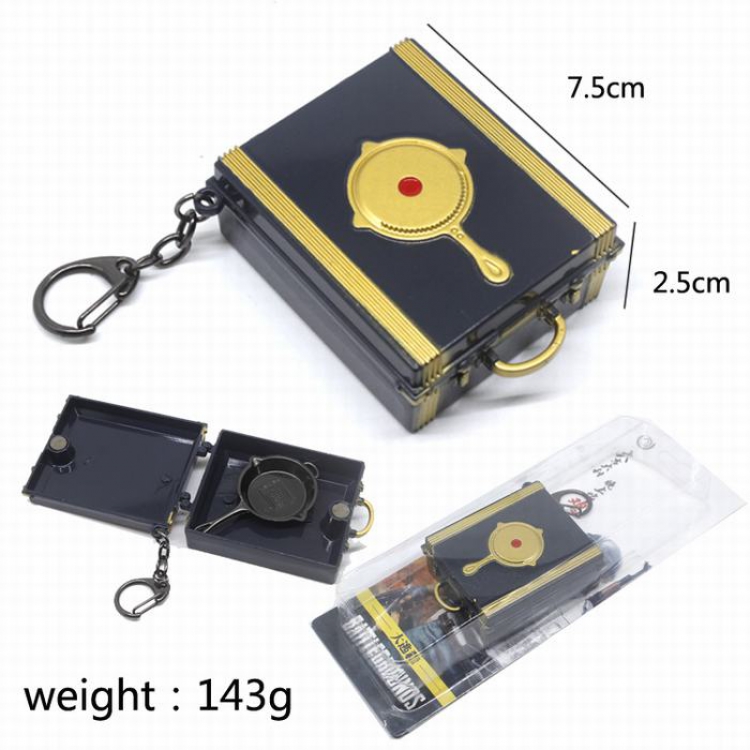 Playerunknowns Batt Pan box Key Chain 7.5X2.5CM