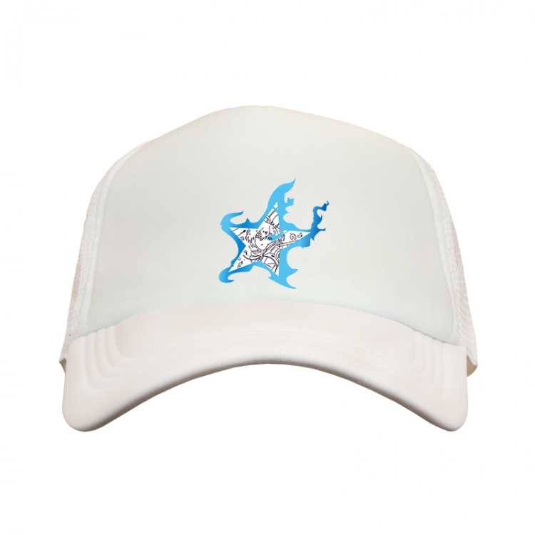 Black Rock Shooter White Mesh material Sunhat