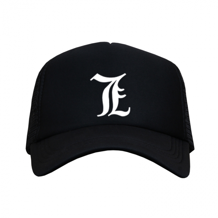 Death note Black Mesh material Sunhat