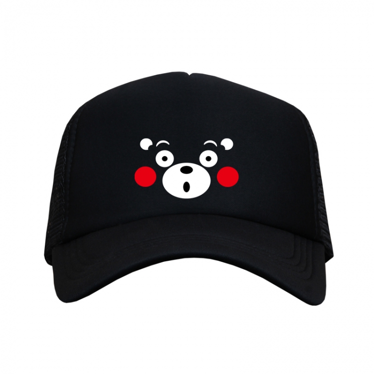 Kumamon Black Mesh material Sunhat