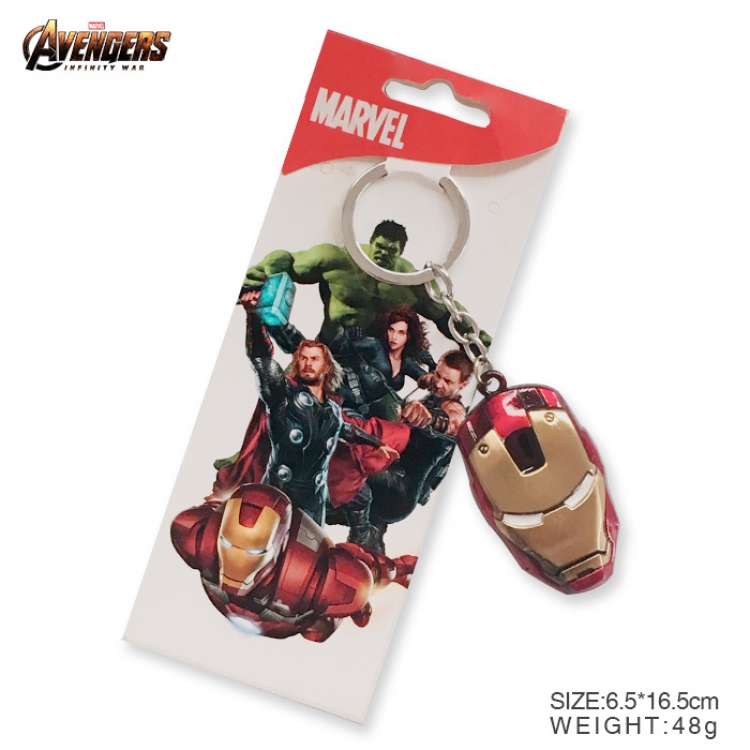 The avengers allianc 3 Infinite battle Iron Man Avatar 1 Key Chain Pendant