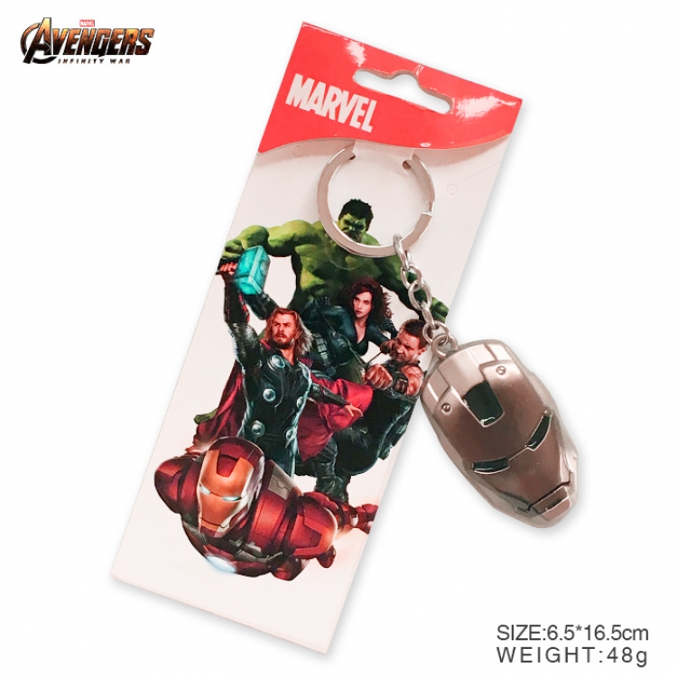 The avengers allianc 3 Infinite battle Iron Man Avatar 3 Key Chain Pendant