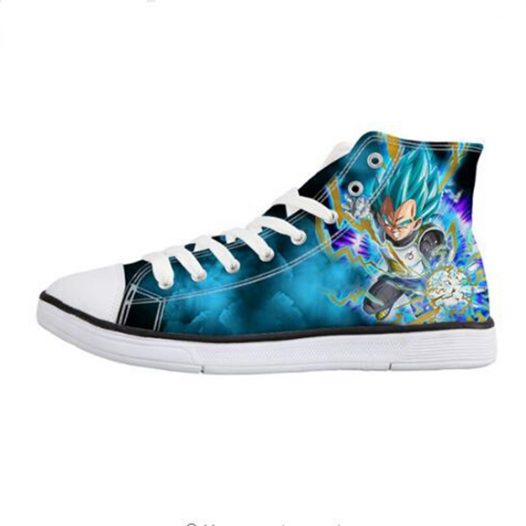 DRAGON BALL Son Goku Lace Printing Flat Canvas shoes Men and Women Style 16 35-45 yards Book one week in advance