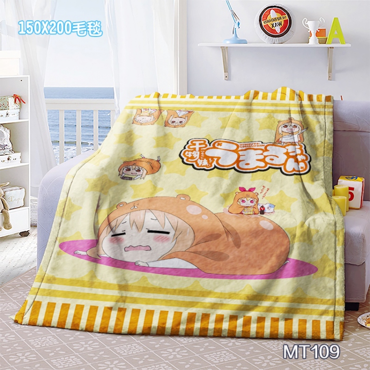 Himouto! Umaru-chan Anime Oversized Mink cashmere blankets 150x200cm MT109