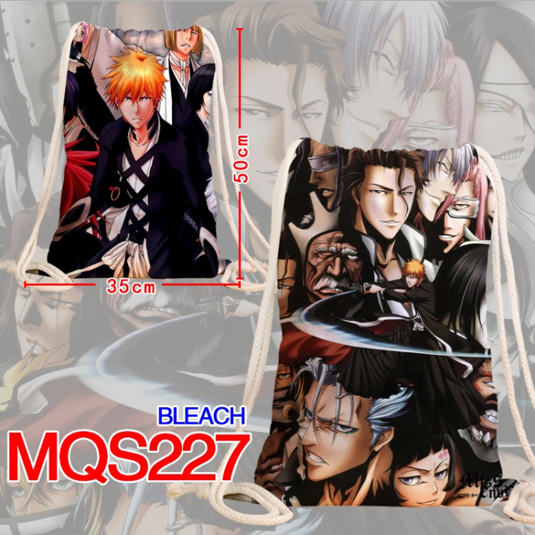 Bleach Double sided Full Color bag backpack Beam pocket 35X50CM MQS227