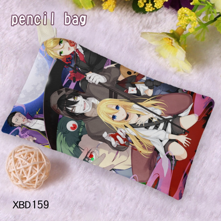 Angels of Death Oxford cloth Pencil Bag 12X23CM price for 5 pcs XBD159