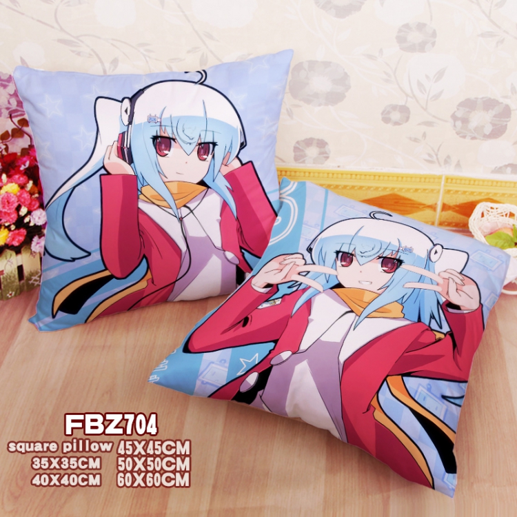 Bilibili Anime square universal double-sided full color pillow cushion 45X45CM FBZ704