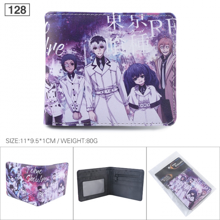Tokyo Ghoul Full color printed short Wallet Purse 11X9.5X1CM 80G 128