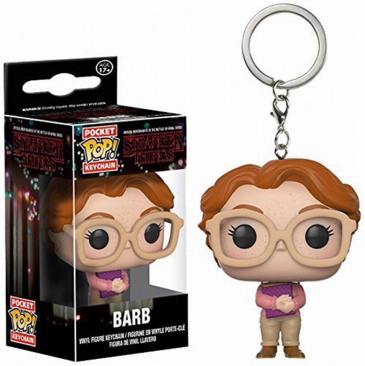 FUNKO POP Stranger Things Q version Doll keychain pendant 5CM