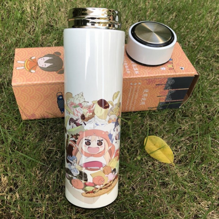 Himouto! Umaru-chan Anime Full Color vacuum Double layer 304 stainless steel Thermos Cup 500ML