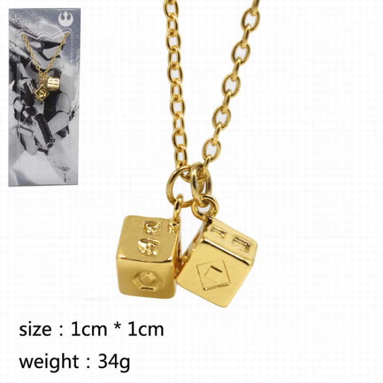 Star Wars Gold Necklace 1X1CM 34G