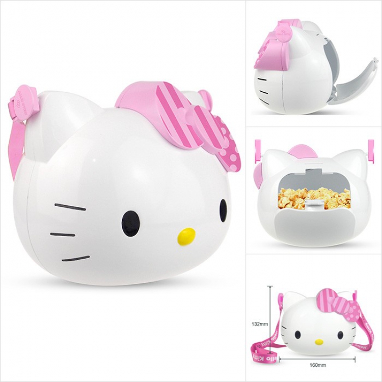 Genuine Hello Kitty Cute Cartoon Styling barrel Popcorn bucket 13.2X16CM a box of 24