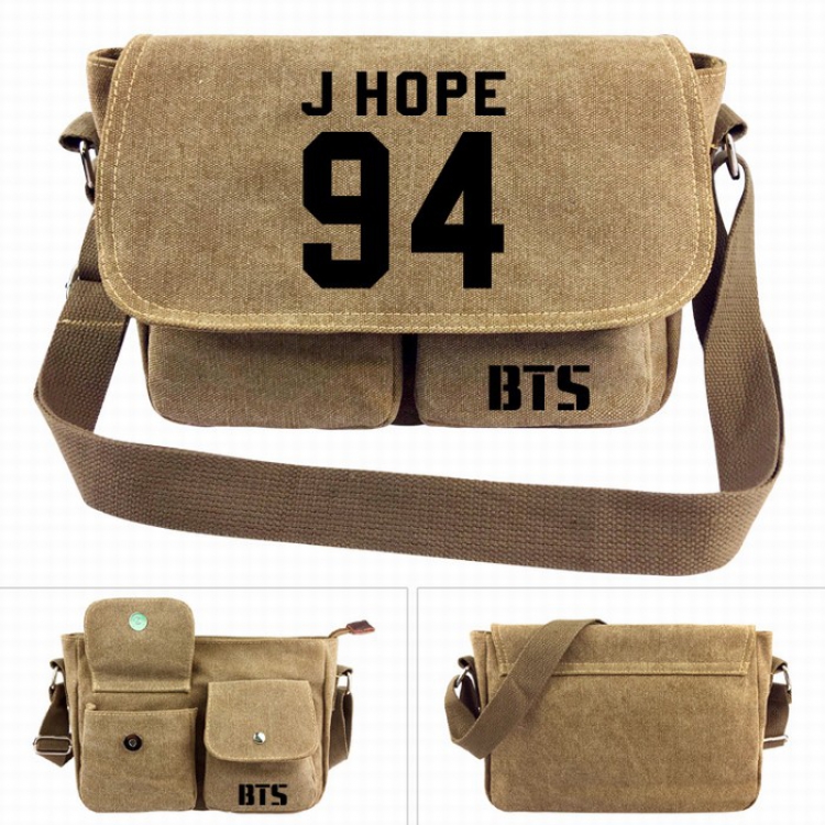 BTS 94J HOPE Canvas Shoulder Satchel Bag Handbag