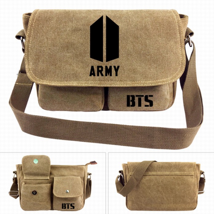 BTS ARMY Canvas Shoulder Satchel Bag Handbag
