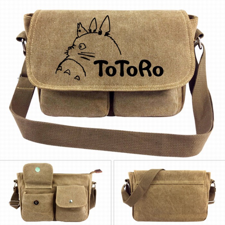 TOTORO Canvas Shoulder Satchel Bag Handbag style B