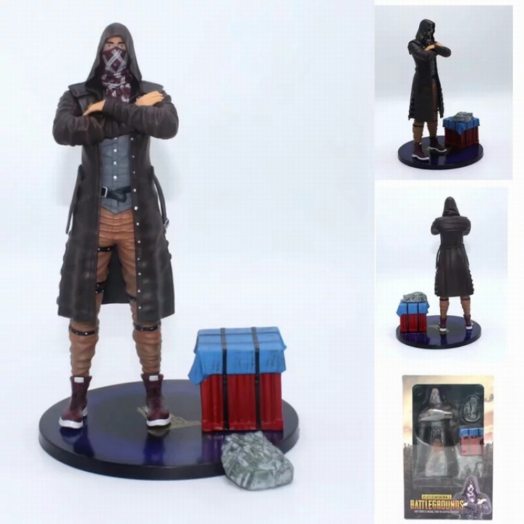 Playerunknowns Batt Brown Faith Clothes Boxed Figure Decoration 22CM 0.29KG a box of 48