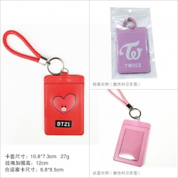 BTS BT21 Cartoon card set Red ...