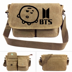 BTS BT21 Biscuits Canvas Shoul...