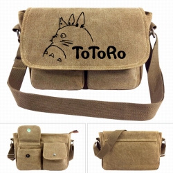 TOTORO Canvas Shoulder Satchel...