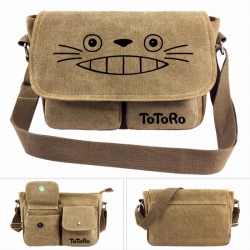 TOTORO Canvas Shoulder Satchel...