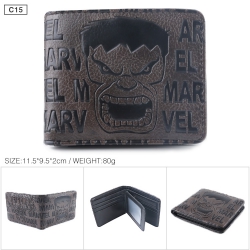 MARVEL Folded Embossed Short L...