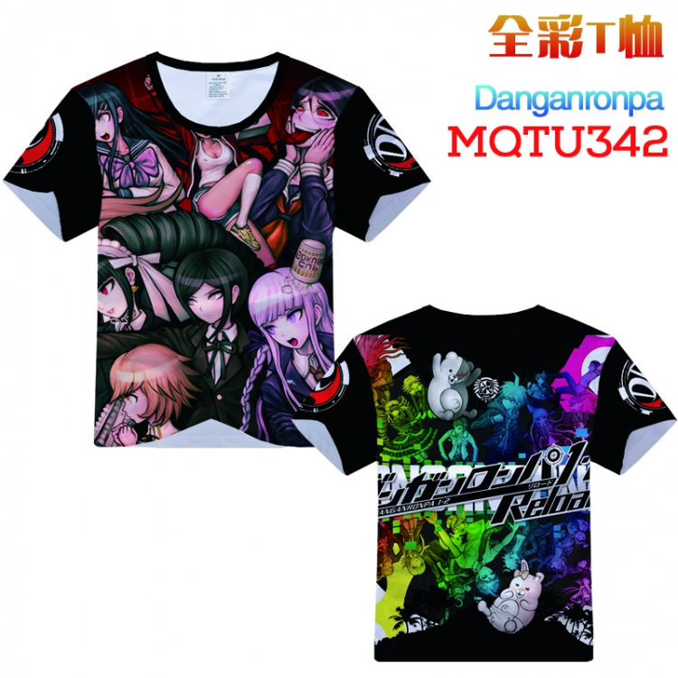 Dangan-Ronpa Full Color Printing Short sleeve T-shirt S M L XL XXL XXXL MQTU342