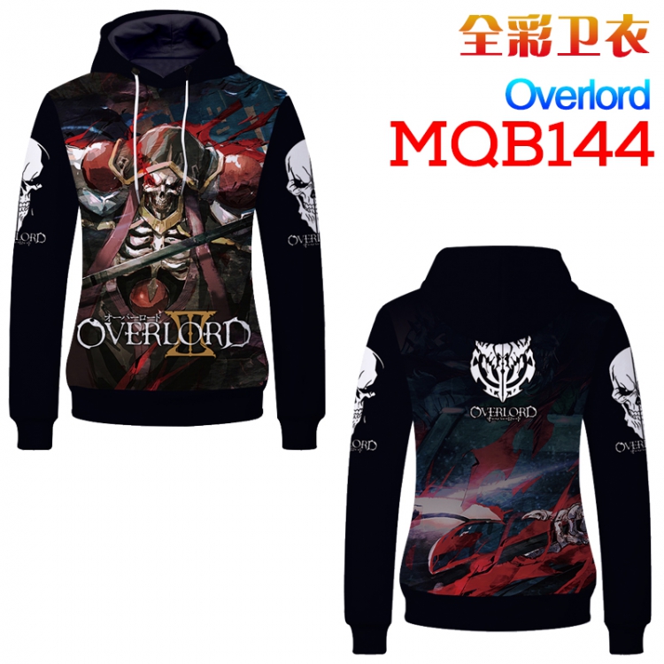 Overlord Full Color Long sleeve Patch pocket Sweatshirt Hoodie M L XL XXL  XXXL MQB144