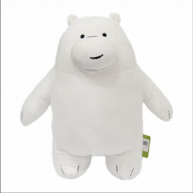We Bare Bears White bear Standing posture Style C Plush cartoon doll toy 30CM