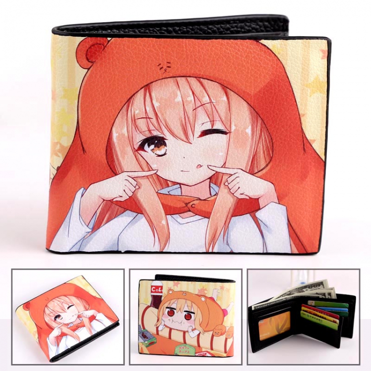 Himouto! Umaru-chan Folded color Wallet Purse 12X9.8X2.5CM