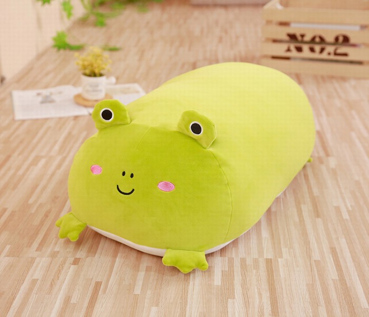 Green frog Plush toy cartoon doll cushion pillow 60CM 0.6KGS