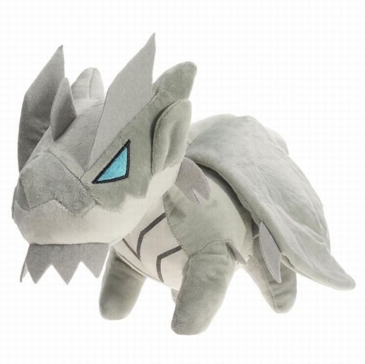 Monster Hunter Steel dragon Cartoon plush toy doll 30cm 230g